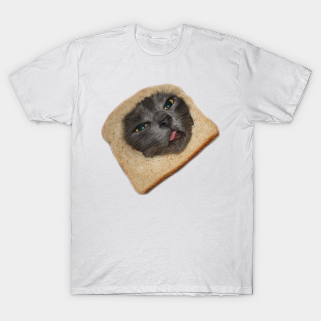 Bread Cat - Cat - T-Shirt | TeePublic
